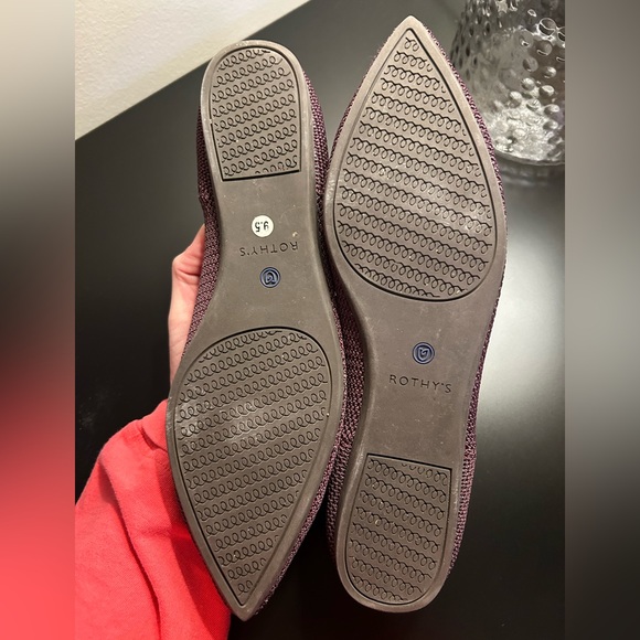 Rothy’s Rare Berry Lattice Stitch Point - Picture 7 of 12